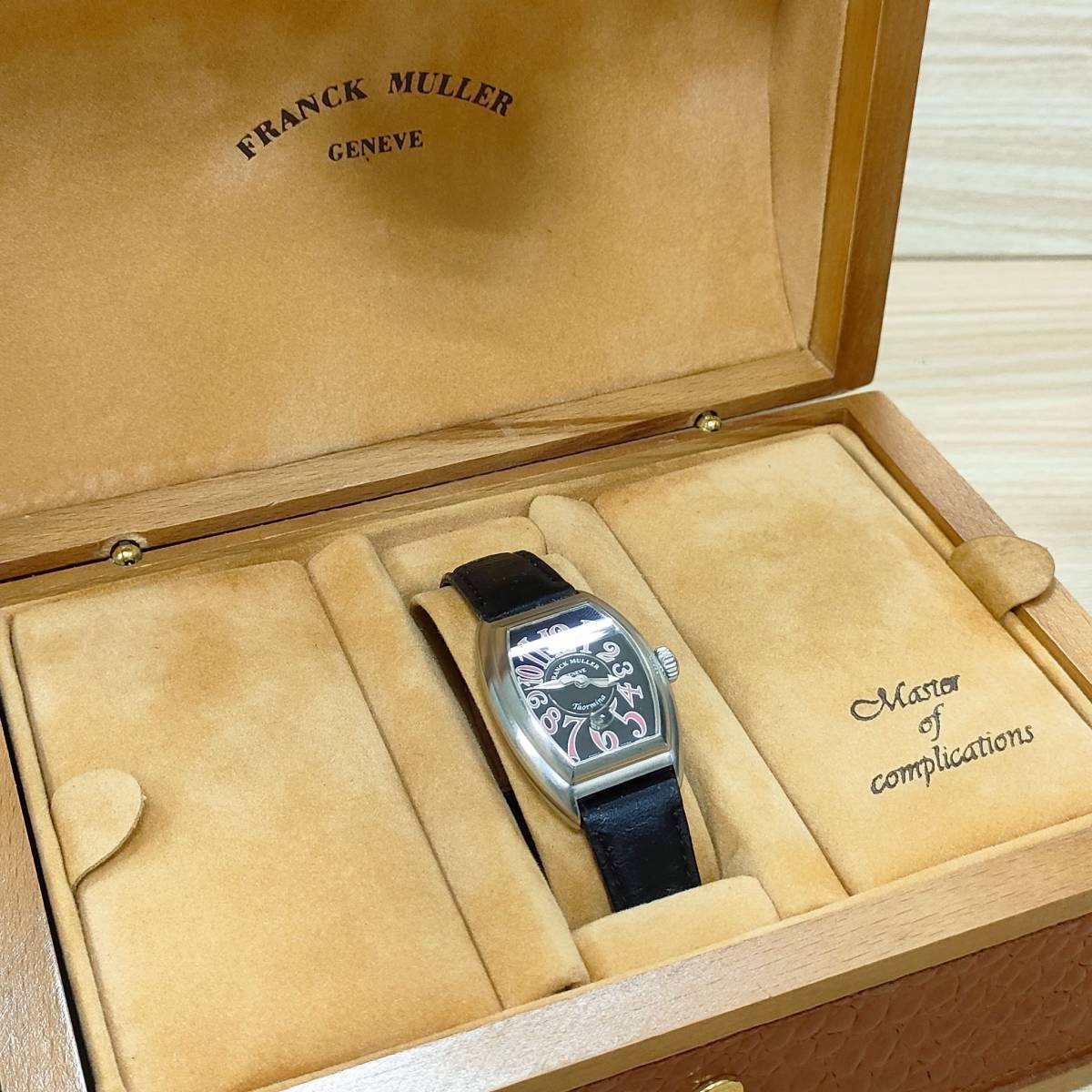 フランク・ミュラー コンキスタドール タオルミーナ FRANCK MULLER Conquistador TAOMINA 8005L 限定300本 146/300 腕時計 【13641_画像9