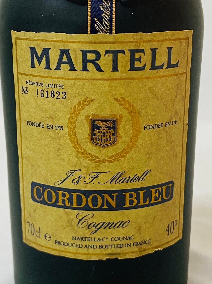 安さの秘密 CORDON BLUE cognac マーテル コルドンブルー バカラボトル