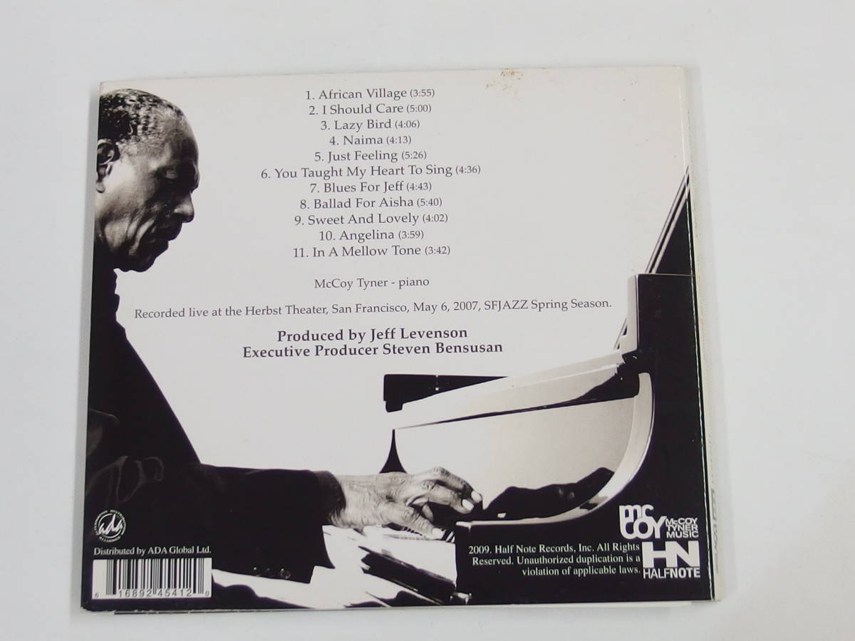 CD / McCoy Tyner / SOLO live from san francisco / 『M15』 / 中古_画像2