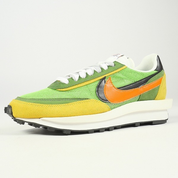 NIKE ナイキ ×SACAI サカイ LDWAFFLE BV0073-300 スニーカー 緑 Size