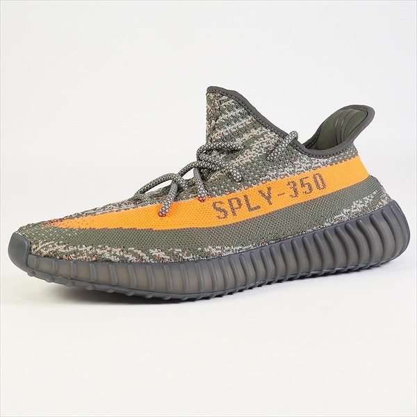 超爆安 Size 黒灰 スニーカー HQ7045 V2 350 BOOST YEEZY アディダス