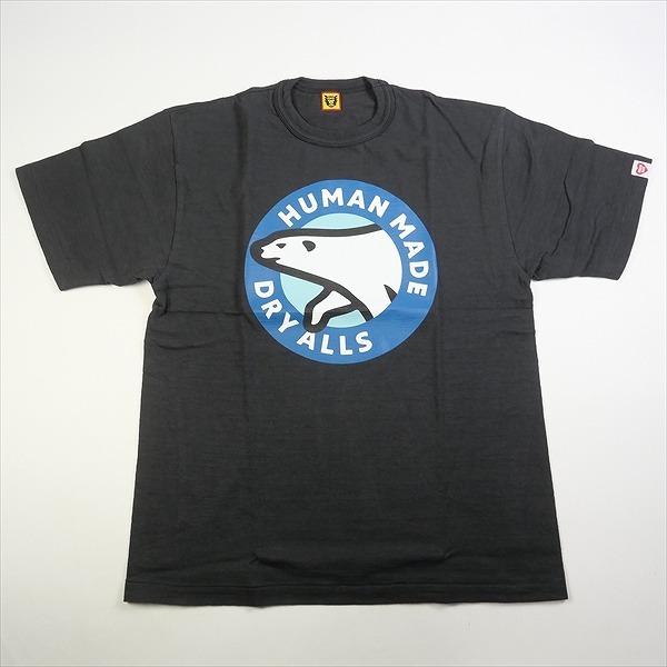 公式の店舗 Size 黒 Tシャツ #09 T-SHIRT GRAPHIC 23SS ヒューマン