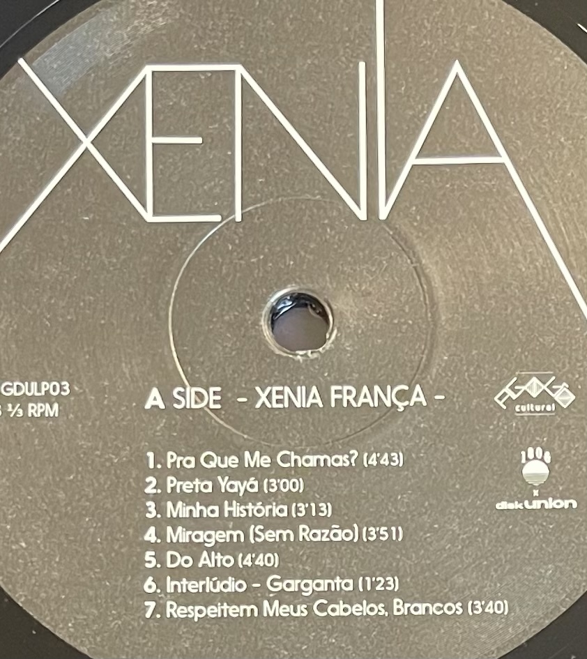 LP シェニア・フランサ XENIA FRANCA XENIAの画像2