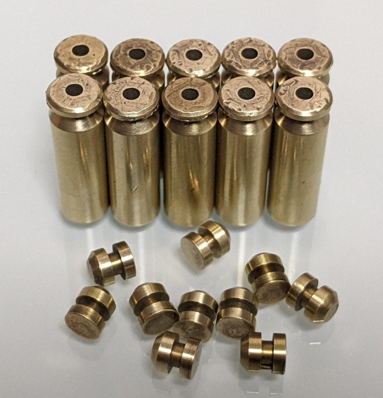 MGC ウッズマンBLK用 Cal.22 オープンカートリッジ10発/発火済み☆MG