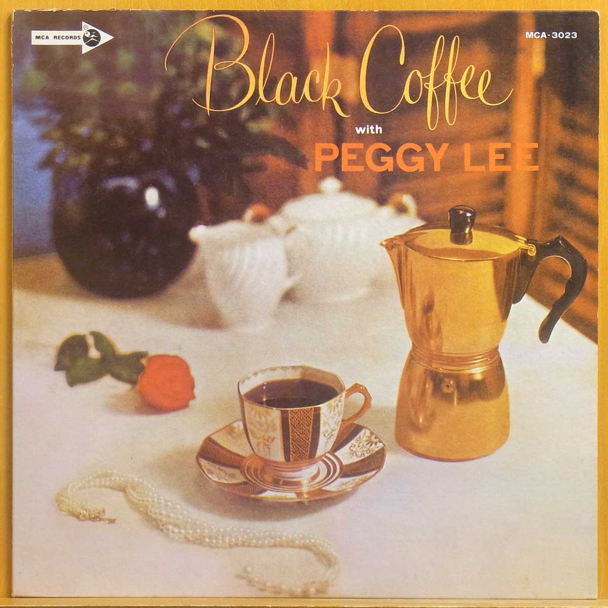 ◎名盤!MONO!★Peggy Lee(ペギー・リー)『Black Coffee(ブラック・コーヒー)』JPN LP #60673_画像1