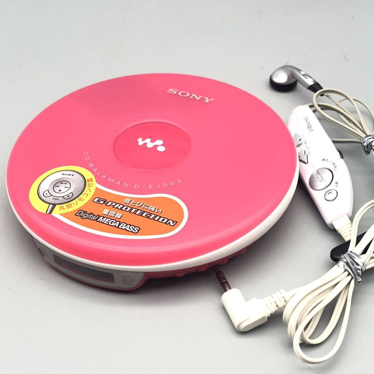大人気新作SONY CDウォークマン ピンク D-EJ002 P ポータブル