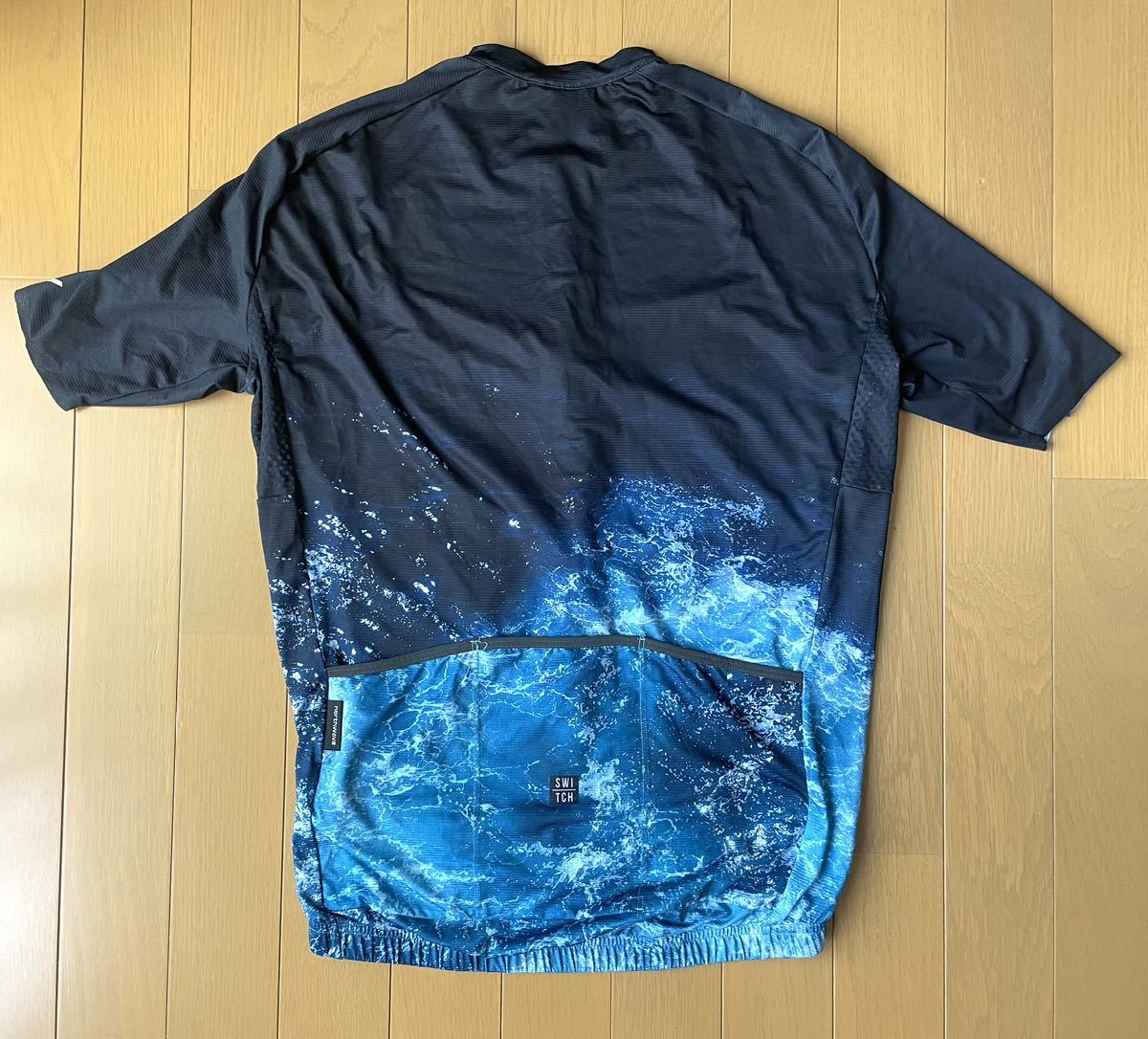 Mサイズ NORTHWAVE ELEMENTS WATER JERSEY ノースウェイブ エレメントウォータージャージ サイクルジャージ 半袖ジャージの画像2