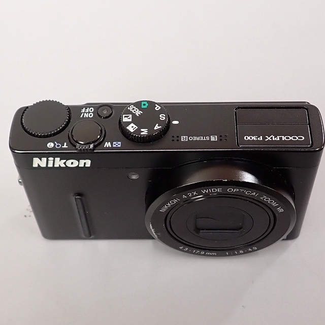FK-8411 ニコンNIKON COOLPIX P300 ブラック簡易動作OK-Nikon–日本