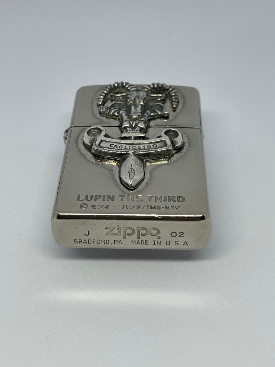 ZIPPO 『LUPIN THE THIRD ルパン三世 カリオストロの城 紋章』クラリス ブラックアイス 廃版激レア品