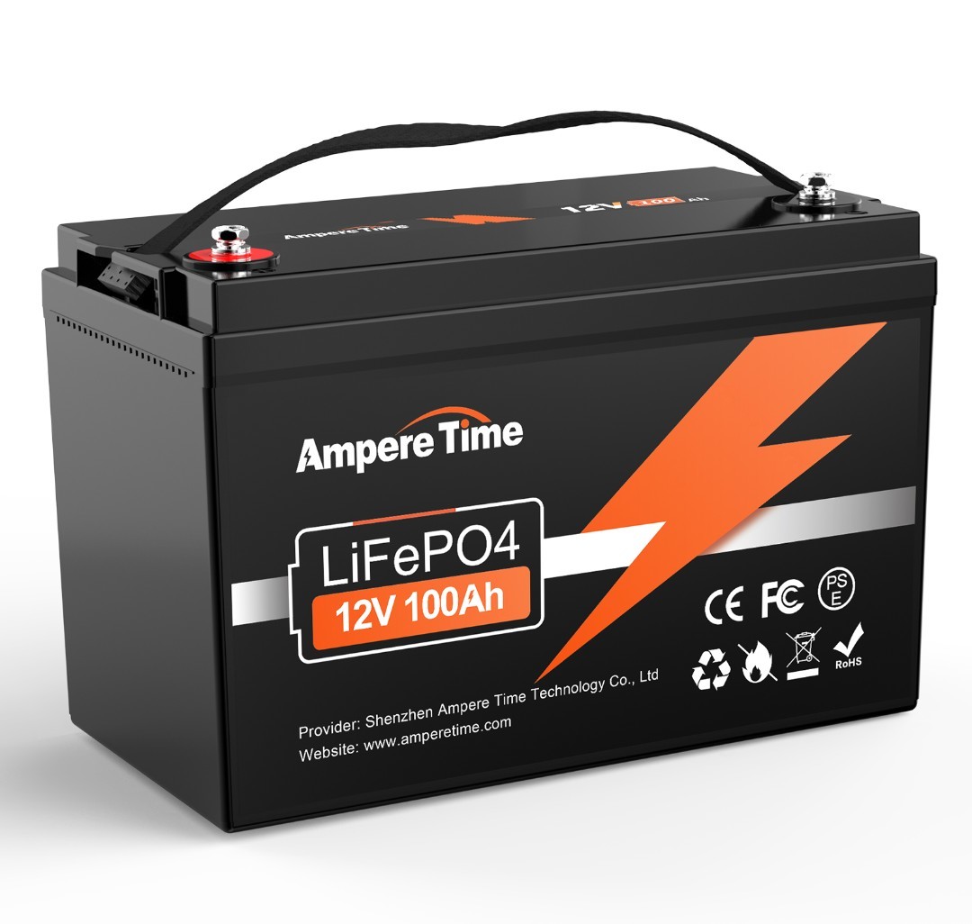 新品未開封!Ampere Time 12V100Ah リン酸鉄リチウムイオンバッテリー