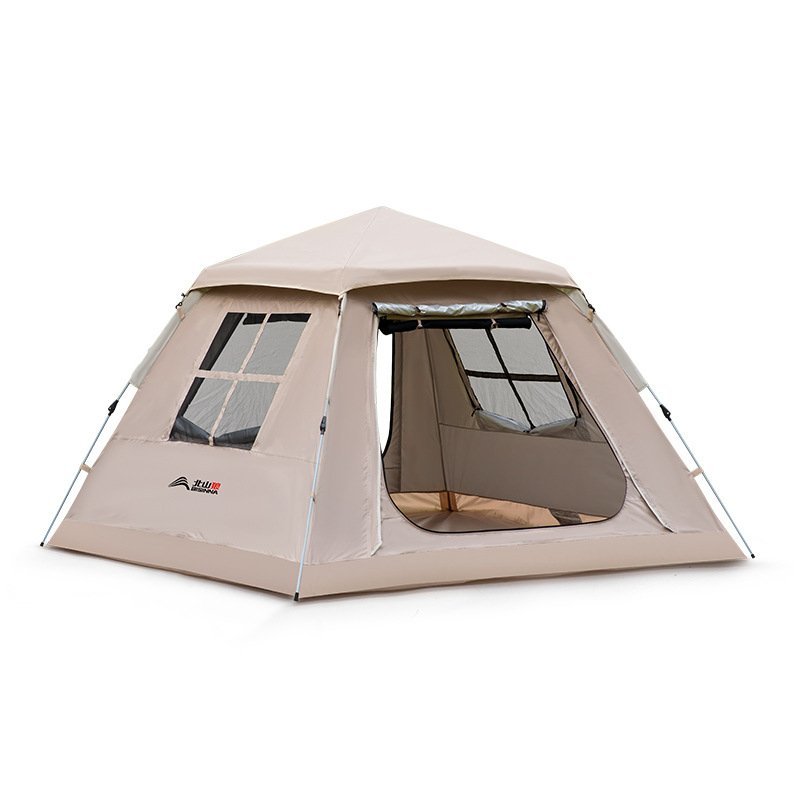 4-6人以上 大型テント アウトドア キャンプ キャンプ ピクニック 防雨 防風 通気性 防風 防水 UVカットコーティング