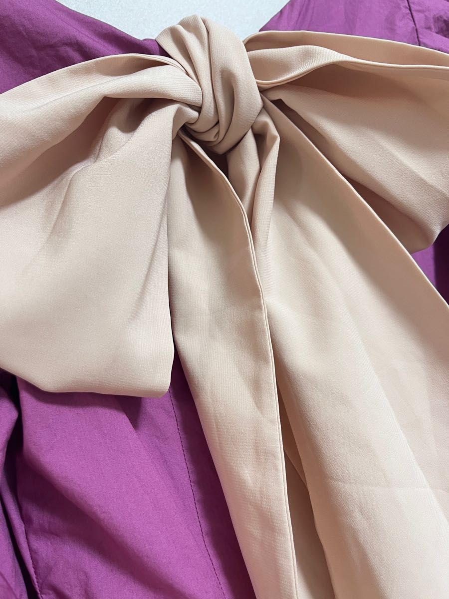 her lip to Back Ribbon Midi Dress|Yahoo!フリマ(旧PayPay her lip to Back Ribbon Midi Dress|Yahoo!フリマ(旧PayPay