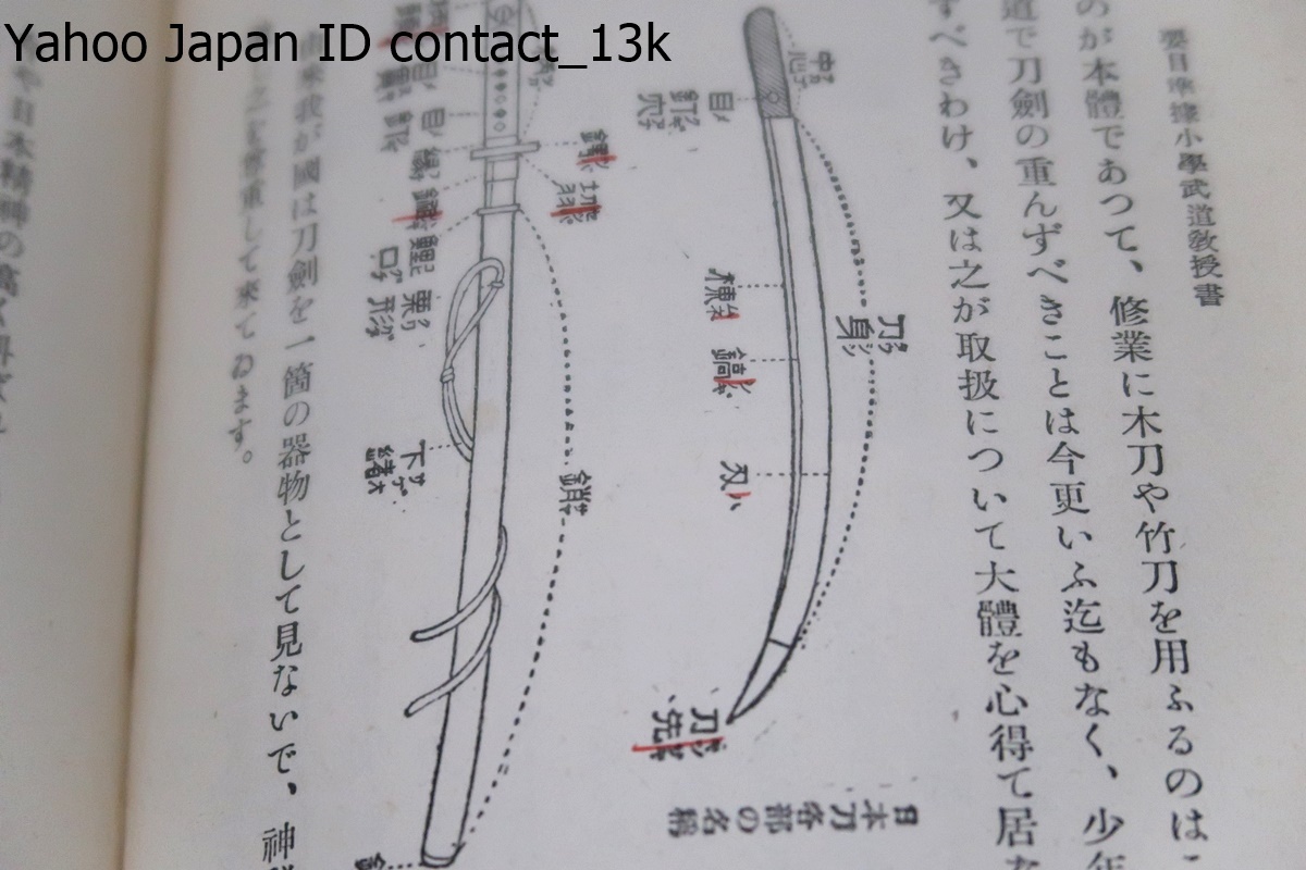 要目準拠・小学武道教授書/馬場友二/奈良武次・陸軍大将・林銑十郎題字/昭和14年/大日本武徳会より紳士五段の格を与えらる・剣道讀本の著者_画像9