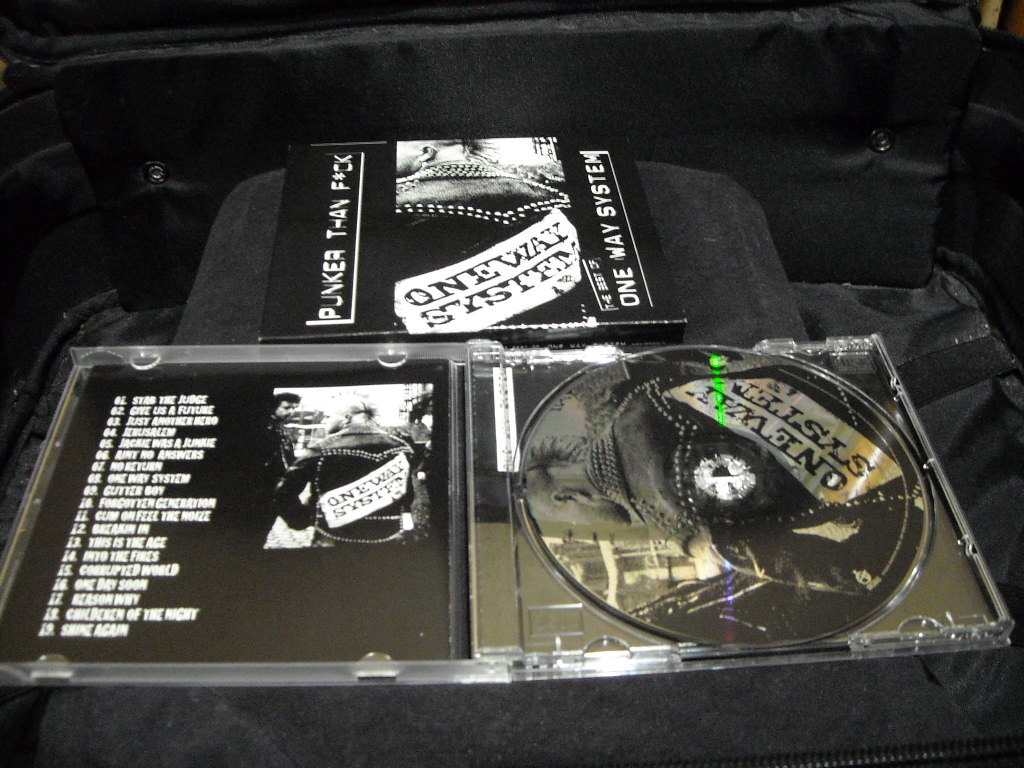 輸入盤CD/ONE WAY SYSTEMワン・ウェイ・システムPUNKER THAN F＊CK/’80年代ハードコアパンクHARDCORE PUNK/GBHEXPLOITEDDISCHARGEDISORDER_画像3