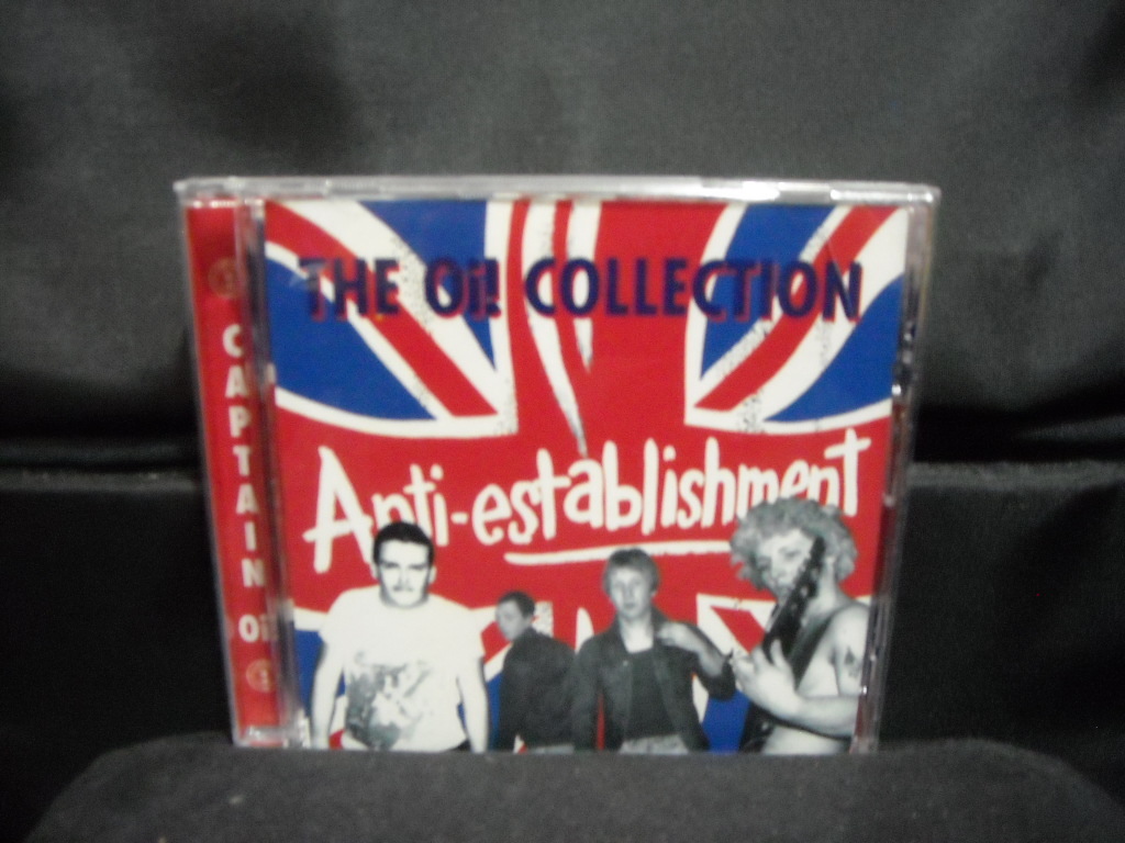 輸入盤CD/ANTI-ESTABLISHMENT/THE Oi! COLLECTION80年代UK Oi!パンク/ストリートパンクハードコアパンクHARDCORE PUNK_画像1
