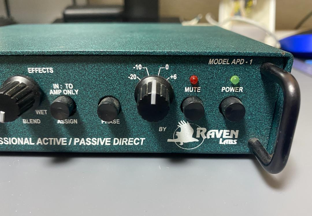 Raven Labs APD-1 Active Direct Box D.I. | matrixmail-login.com