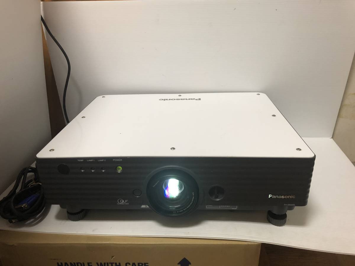 古典 PANASONIC ランプ使用540/571時間 ☆5000ルーメン50型~600型まで
