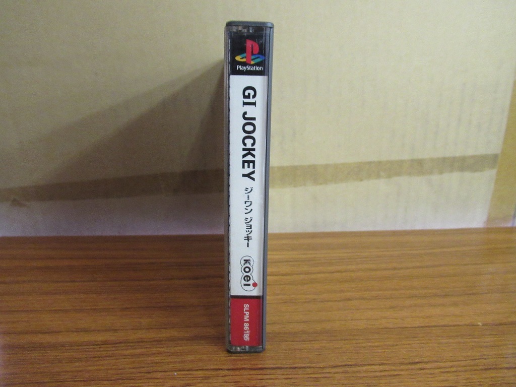 KMG2696★PS ジーワン ジョッキー G1 JOCKEY ケース付き説明書無し 起動確認済み 研磨・クリーニング済み プレイステーション_画像4