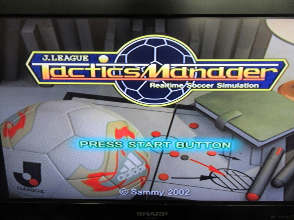 KMG2786★PS2ソフト J.LEAGUE TACTICS MANAGER ケース説明書ハガキ付 起動確認済 研磨・クリーニング済 プレイステーション2_画像7