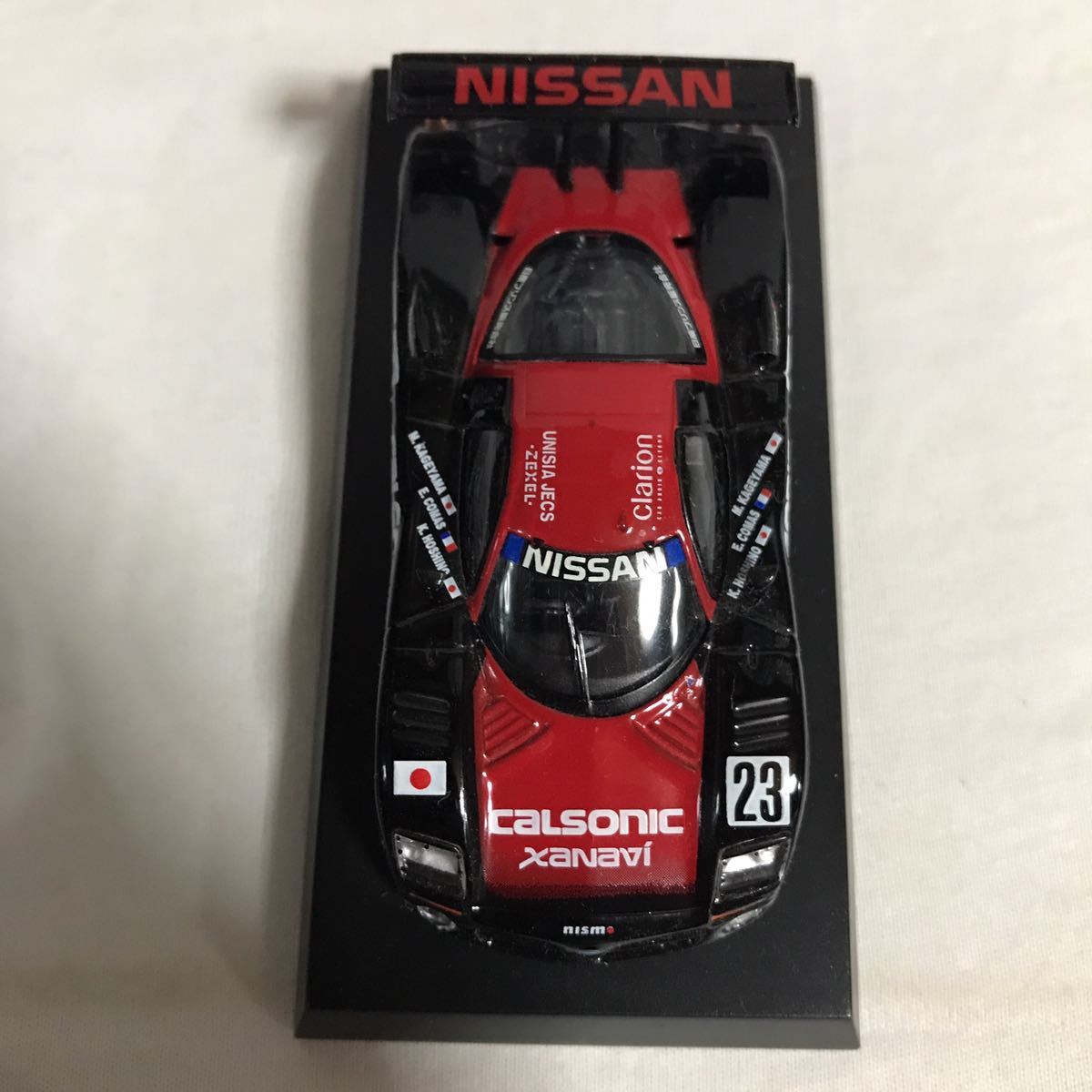 京商 1/64 ニッサン モータースポーツ　日産 R390 GT1 #23 星野 一義/E.コマス/影山 正彦　ルマン24時間　1997 12位　　198_画像8