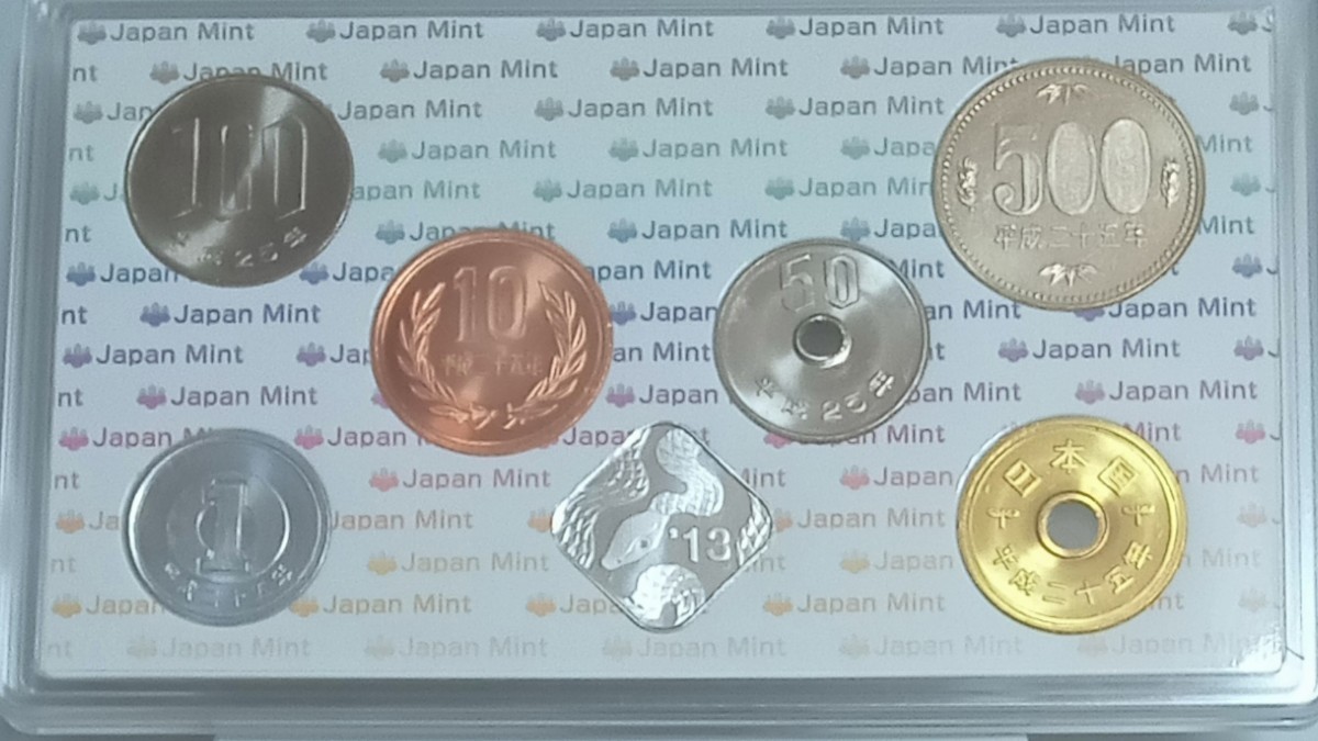 平成25年 仙台お金と切手の展覧会 ミントセット 貨幣セット - 旧貨幣