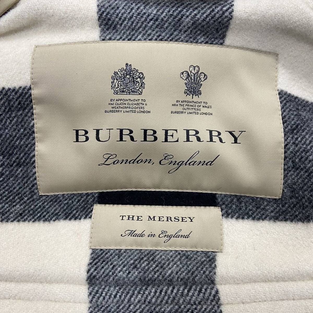 ☆極美品☆ Burberry THE MERSEY メガチェック ダッフルコート | www