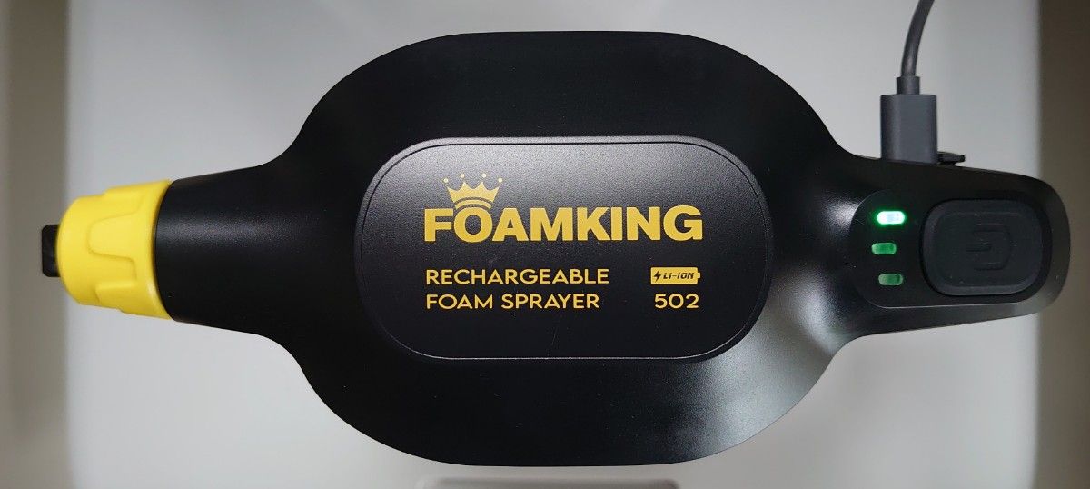 ★FOAMKING★フォームキング★ 電動フォームガン 泡洗車 3pH洗車