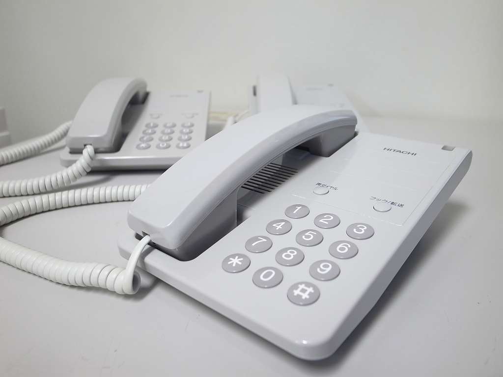 ■【★特価★】　日立　PBX用単体電話機　【HI-P5電話機】　3台　(2)■