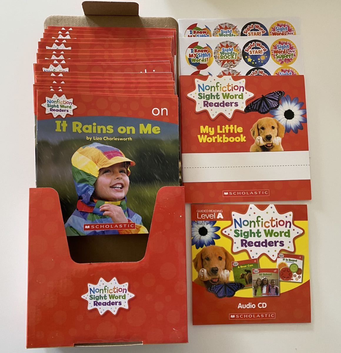 新品 英語絵本 CD付 Nonfiction Sight Word Readers サイトワーズ