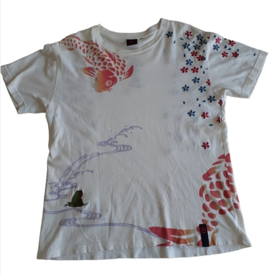 参丸一　サンマルイチ　鯉　和柄　桜　カエル　半袖Tシャツ