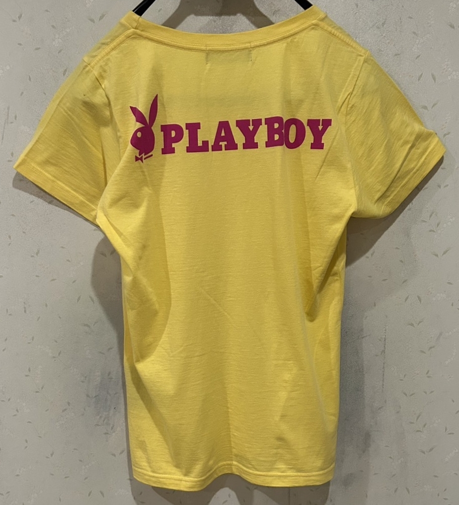 ＊ヒステリックグラマー HYSTERIC GLAMOUR×プレイボーイ PLAYBOY セクシーガール プリント 半袖Tシャツ トップス FREE　　　　 BJBC.F_画像2