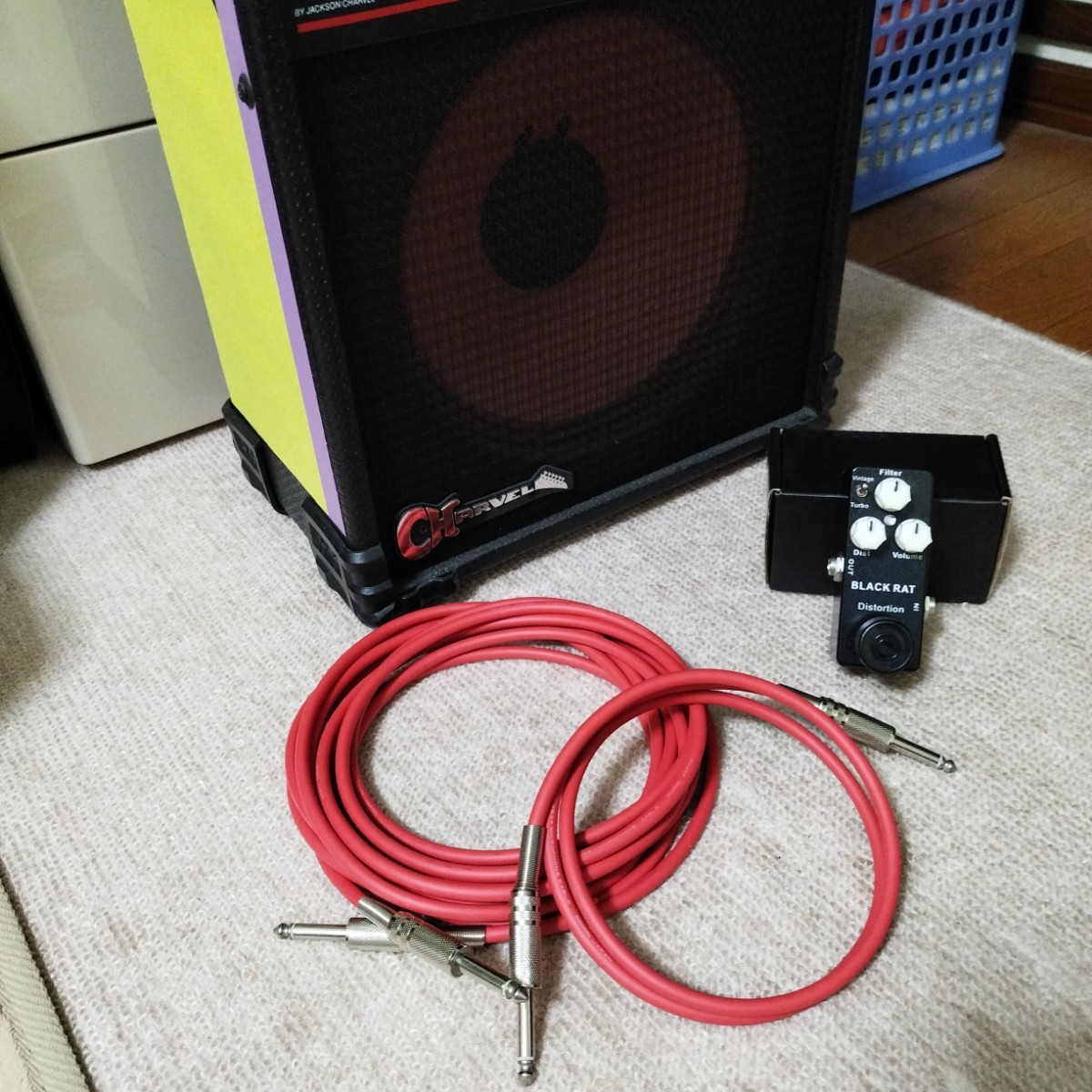 スーパーレア ギターアンプ Charvel エフェクター RAT