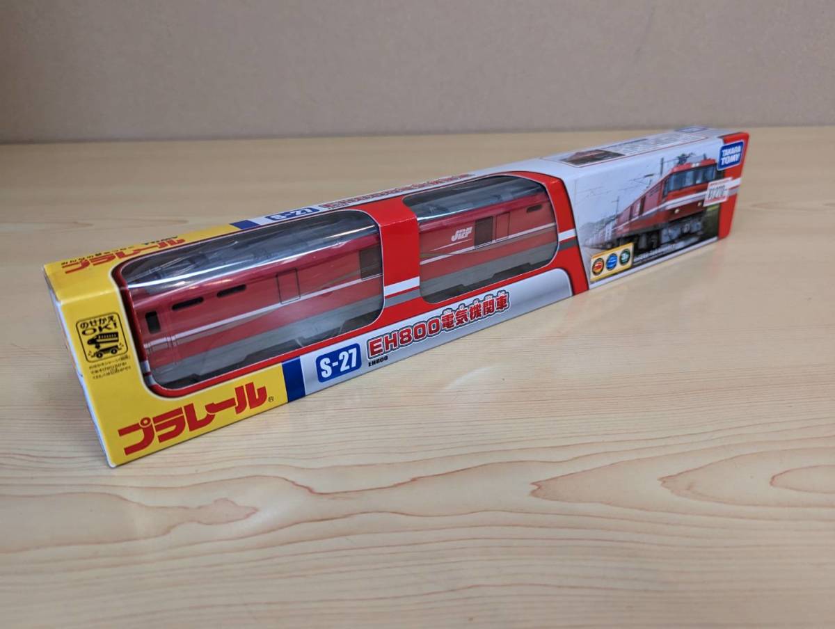 絶版/未使用/未開封品 S-27 EH800電気機関車 プラレール(車両単品)|売買されたオークション情報、ヤフオク! の商品情報をアーカイブ公開 プラレール S-27 EH800電気機関車