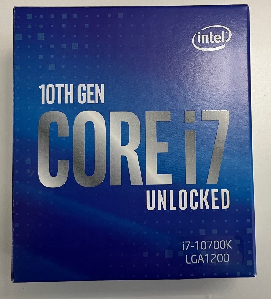 Core i7 10700K 動作品-