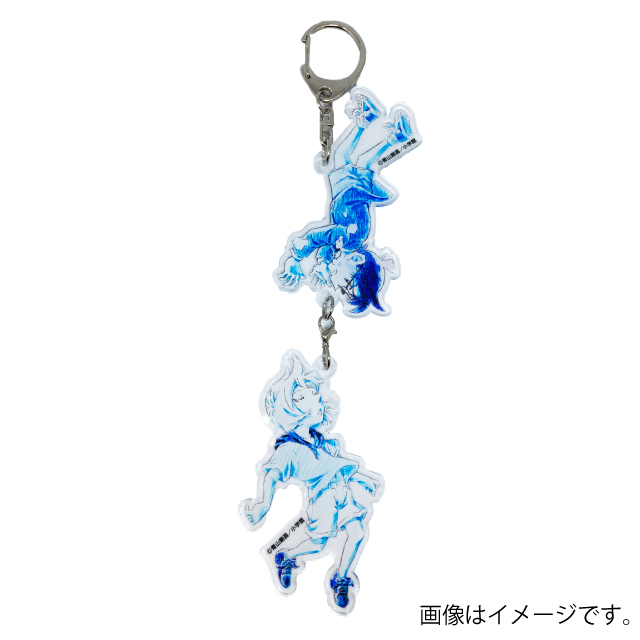 名探偵コナン 黒鉄の魚影 コナン 灰原 つながるアクキー 名探偵コナン』つながるチャーム アクリルキーホルダー 黒鉄の魚