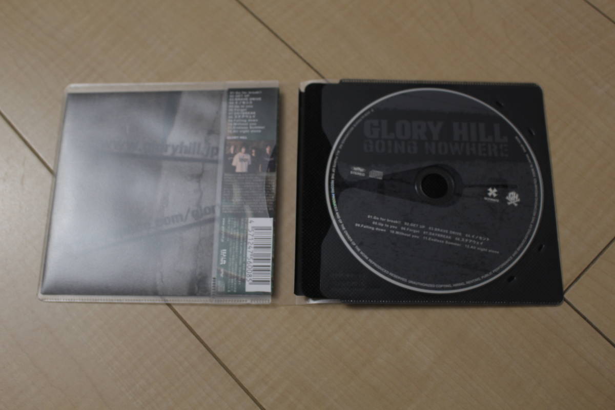 GLORY HILL GOING NOWHERE CD 元ケース無し メディアパス収納_画像3