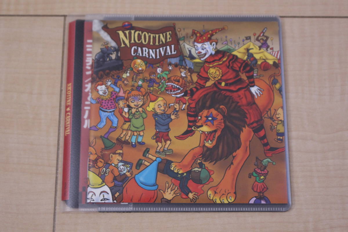 NICOTINE CARNIVAL CD 元ケース無し メディアパス収納_画像1