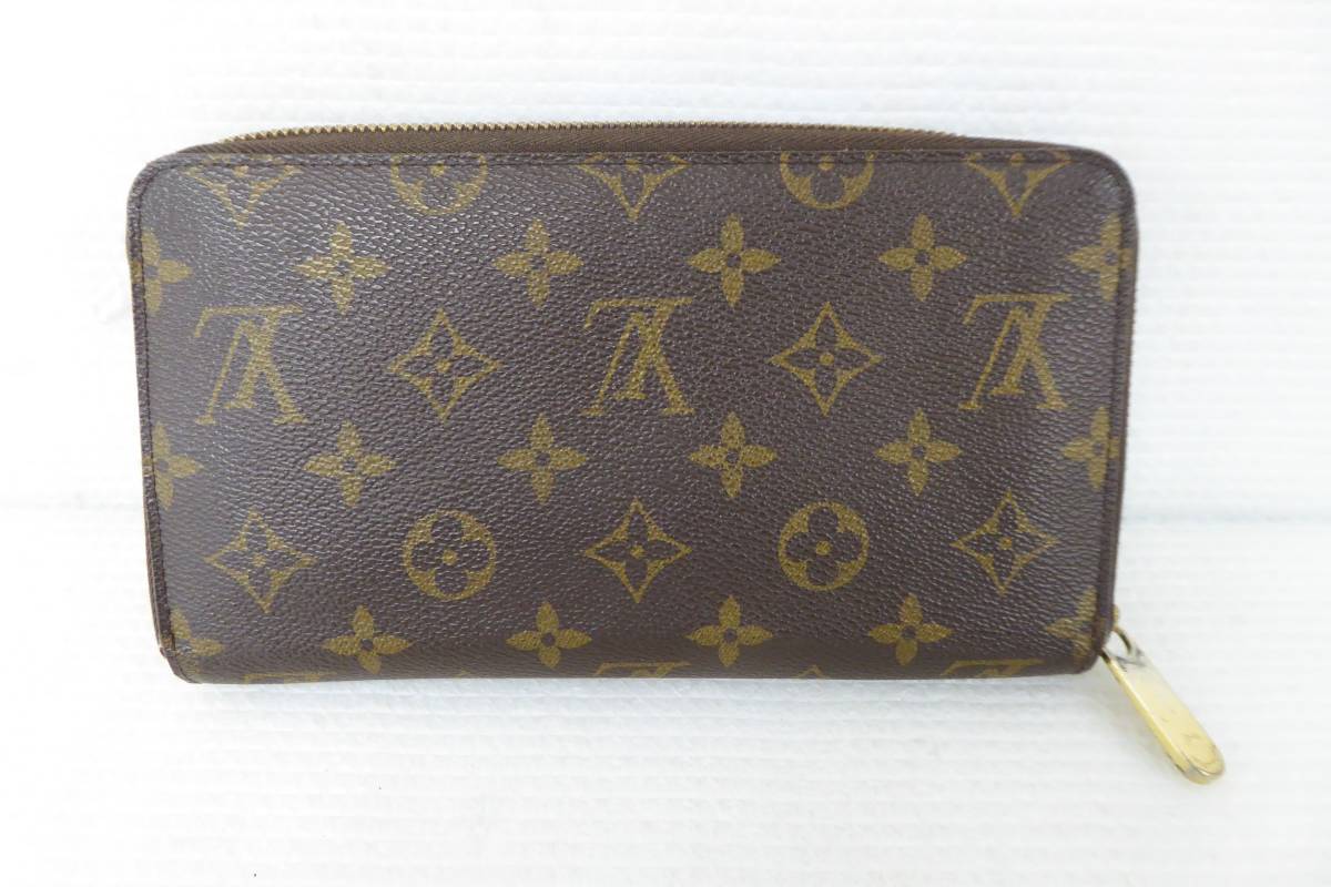 美品 LOUIS VUITTON ルイヴィトン モノグラム ジッピーオーガナイザー ラウンドファスナー メンズ 長財布 M62581 B2-a_画像1