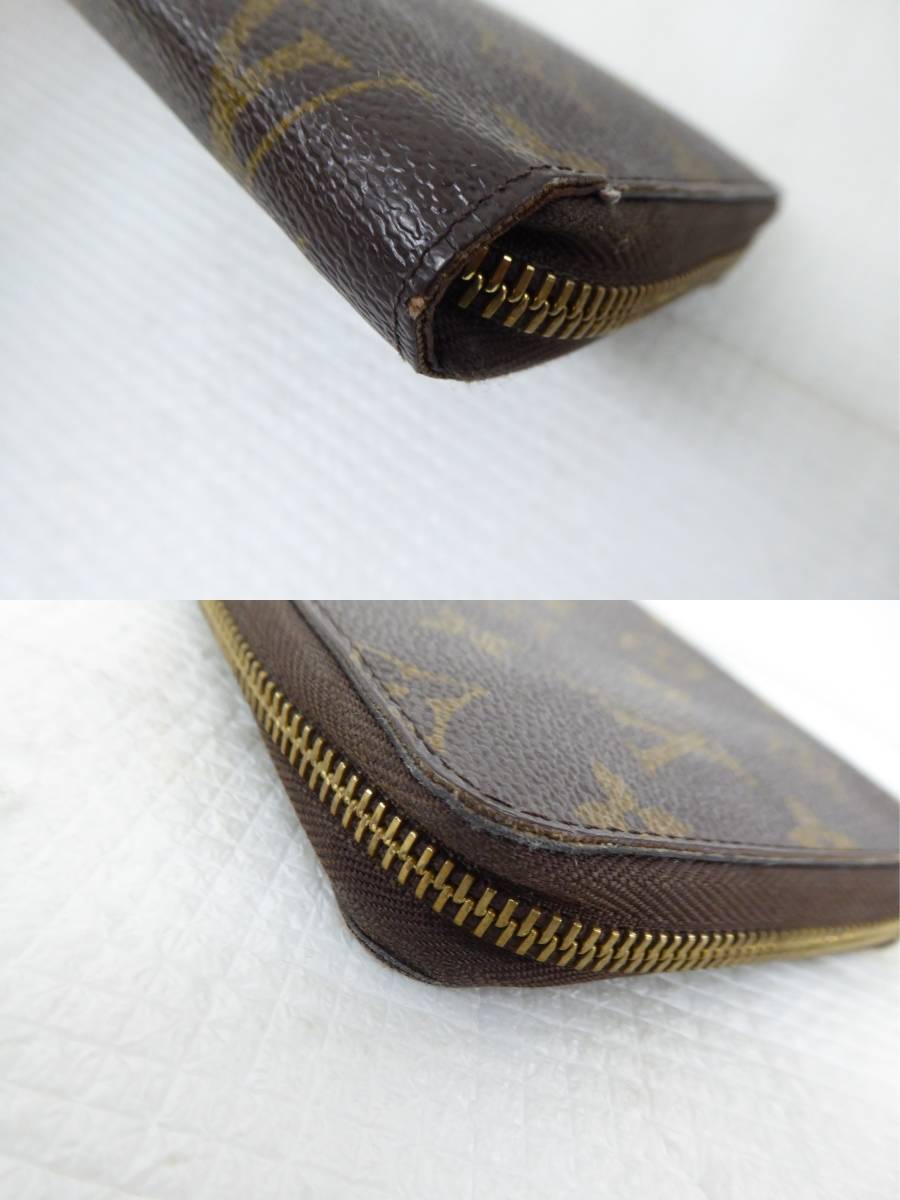 美品 LOUIS VUITTON ルイヴィトン モノグラム ジッピーオーガナイザー ラウンドファスナー メンズ 長財布 M62581 B2-a_画像3