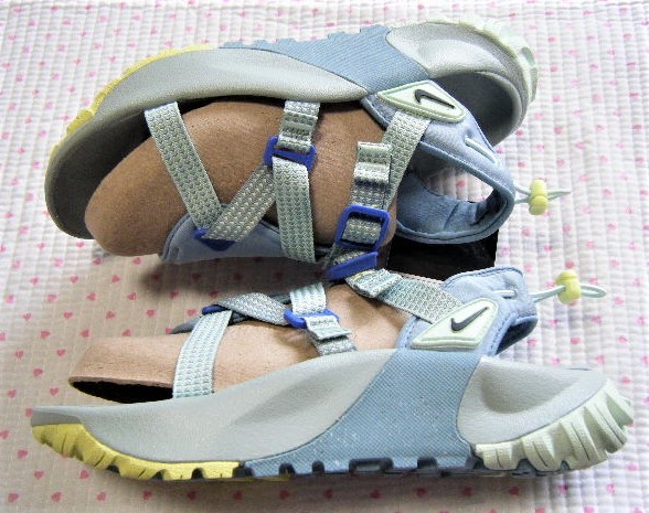 Nike NIKE TRAIL ONEONTA SANDAL уличный высокая эффективность спорт сандалии * Trail сандалии незначительный синий серия соответствующий 22.5~23.5. вода суша обе для модель 