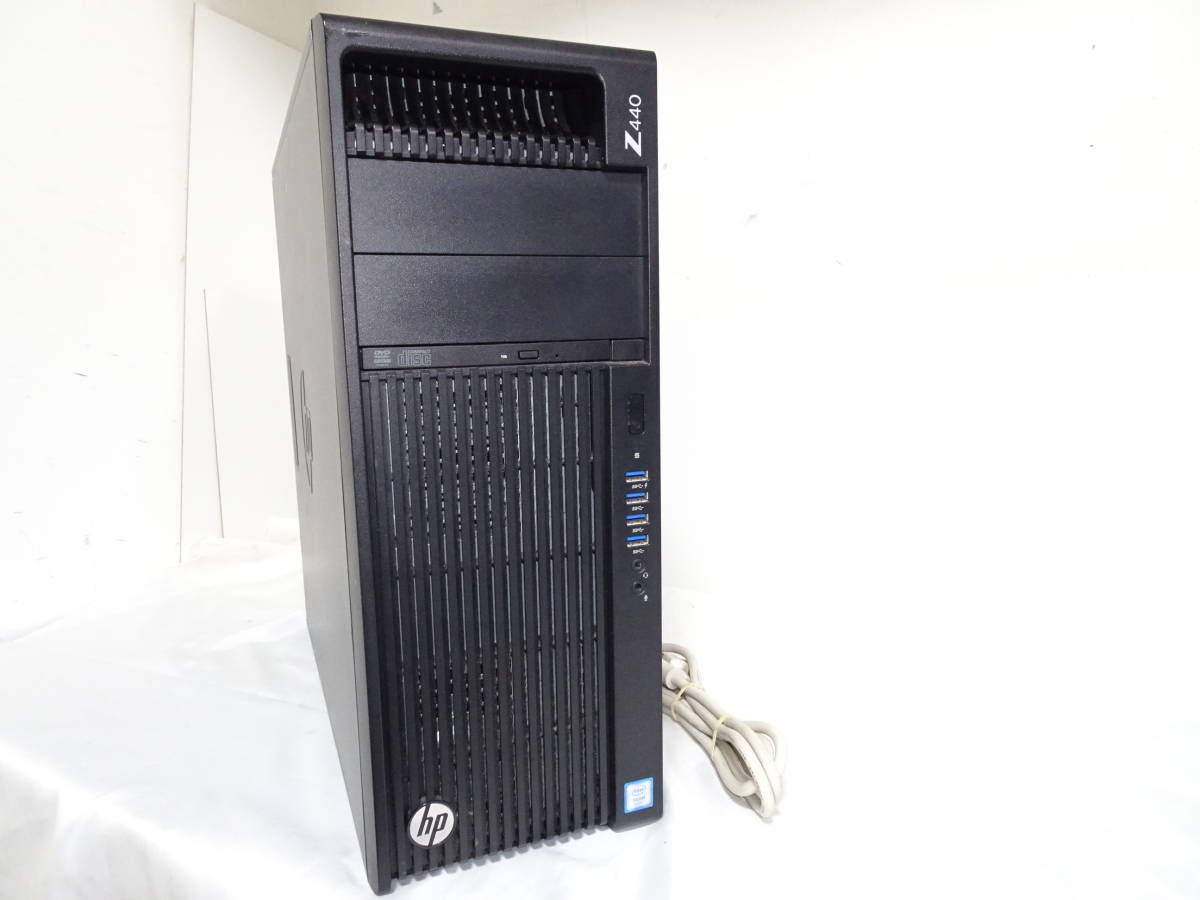 HP Z440 Workstation Windows11 Xeon E5-1630V4 3.70GHz メモリ8GB NVIDIA Quadro 4000 HDD1TB 水冷式 CPUクーラー搭載 DVD 1週間保証_画像1