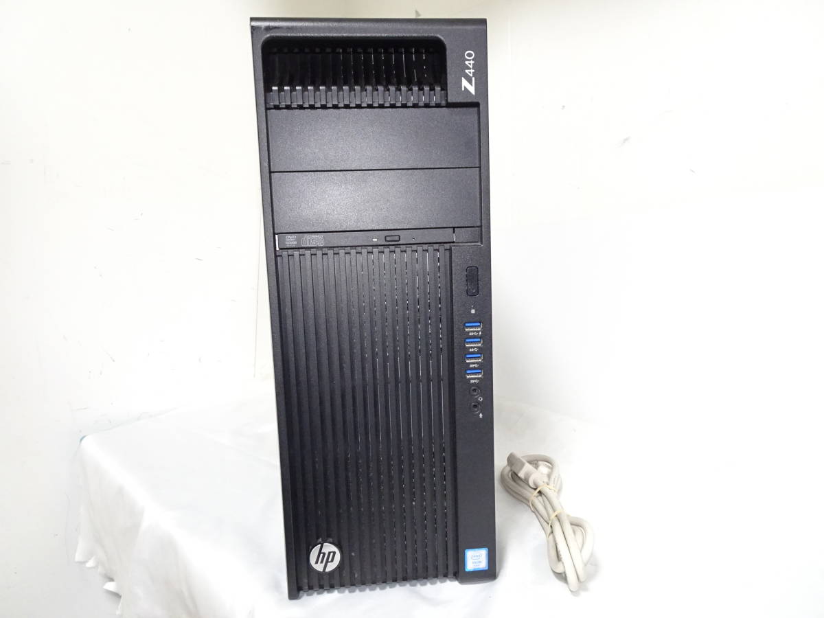 HP Z440 Workstation Windows11 Xeon E5-1630V4 3.70GHz メモリ8GB NVIDIA Quadro 4000 HDD1TB 水冷式 CPUクーラー搭載 DVD 1週間保証_画像2