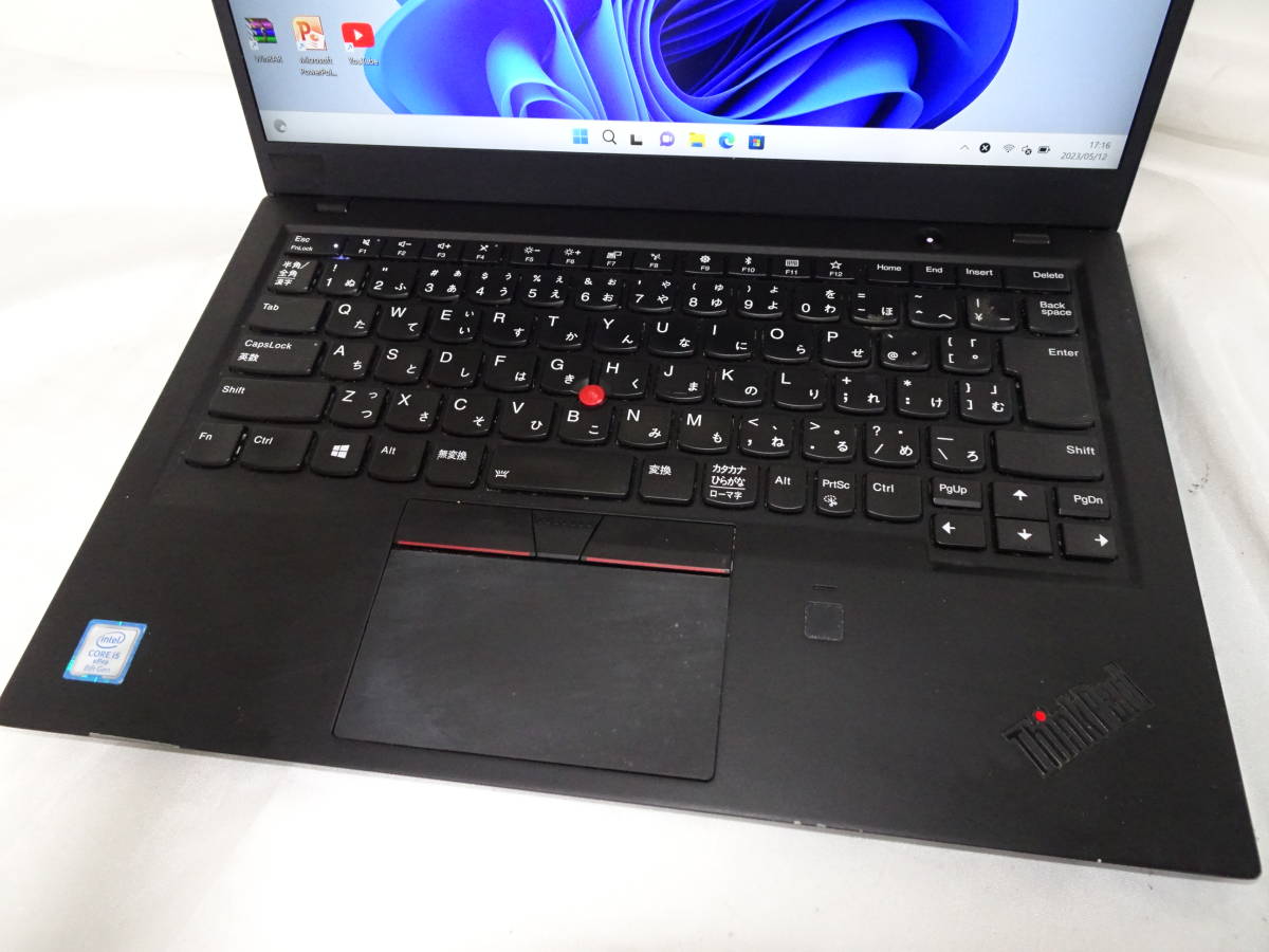 Lenovo ThinkPad X1 Carbon 6th Windows11 第8世代 Core i5 8350U