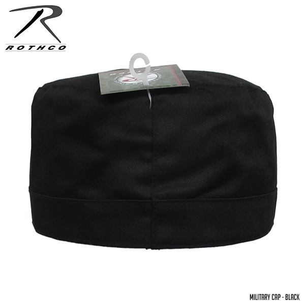 [送料260円]ROTHCO ミリタリーキャップ (黒/XL) ワークキャップ カストロキャップ 帽子_画像4