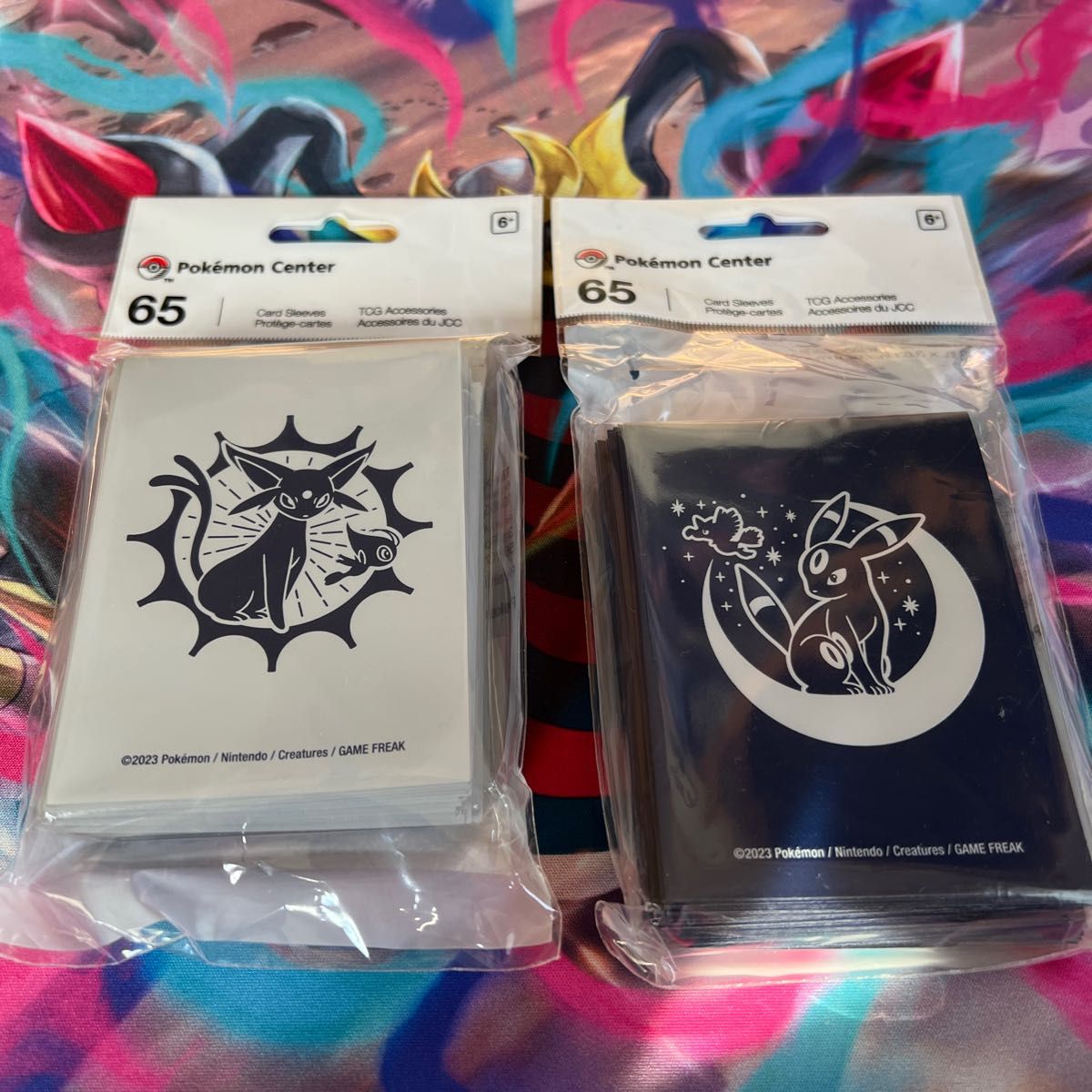 ポケモンカード デッキシールド デッキケース ブラッキー&エーフィー