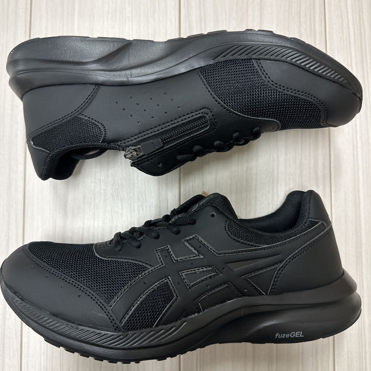  Asics прогулочные туфли гель вентилятор War машина M042 1291A042-001 27.0cm новый товар 