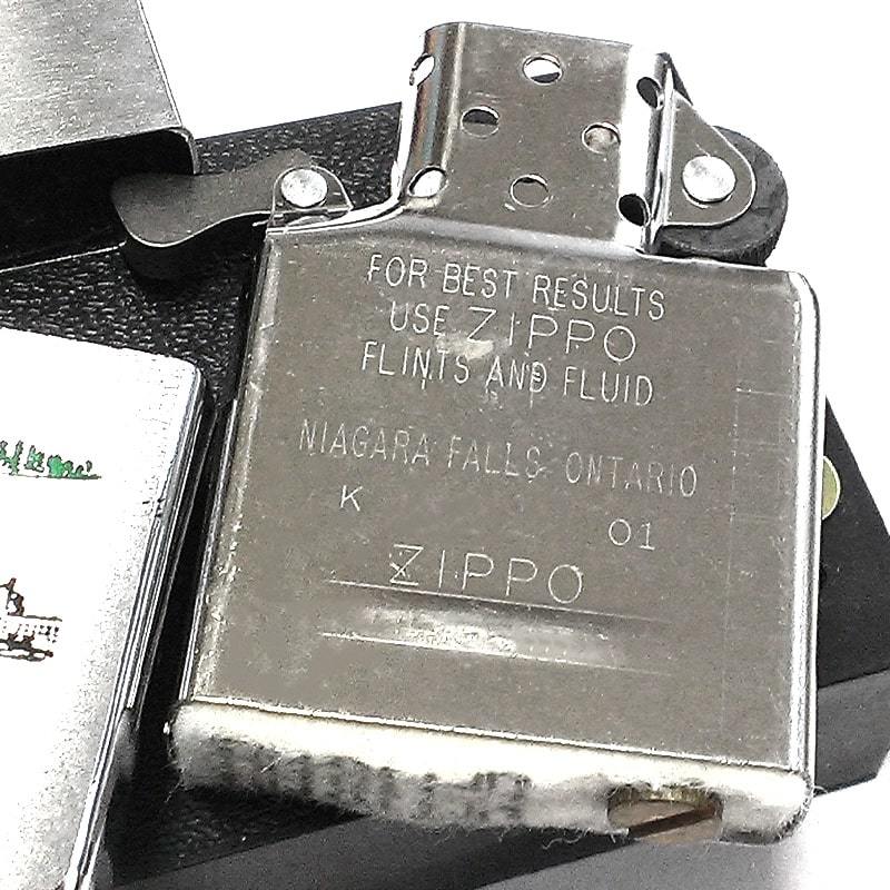 ZIPPO ライター カナダ製 1995年製 バンクーバー オンタリオ製 レア ジッポ ビンテージ 廃盤 おしゃれ 珍しい_画像3