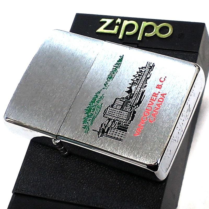 ZIPPO ライター カナダ製 1995年製 バンクーバー オンタリオ製 レア ジッポ ビンテージ 廃盤 おしゃれ 珍しい_画像4