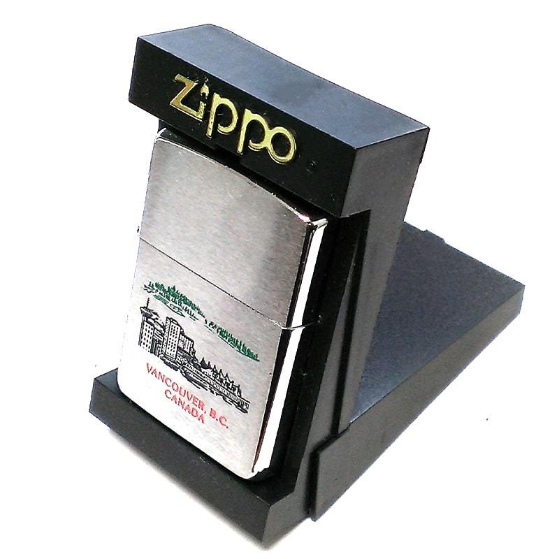 ZIPPO ライター カナダ製 1995年製 バンクーバー オンタリオ製 レア ジッポ ビンテージ 廃盤 おしゃれ 珍しい_画像6