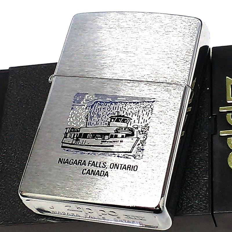 ZIPPO ライター カナダ製 1998年製 ナイアガラの滝 ビンテージ オンタリオ製 廃盤 レアジッポ 珍しい